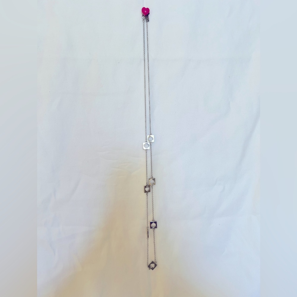 Kate spade silver necklace